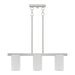Livex Lighting - 1326-91 - Three Light Chandelier - Astoria - Brushed Nickel