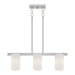 Livex Lighting - 1326-91 - Three Light Chandelier - Astoria - Brushed Nickel