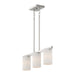 Livex Lighting - 1326-91 - Three Light Chandelier - Astoria - Brushed Nickel