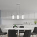 Livex Lighting - 1326-91 - Three Light Chandelier - Astoria - Brushed Nickel