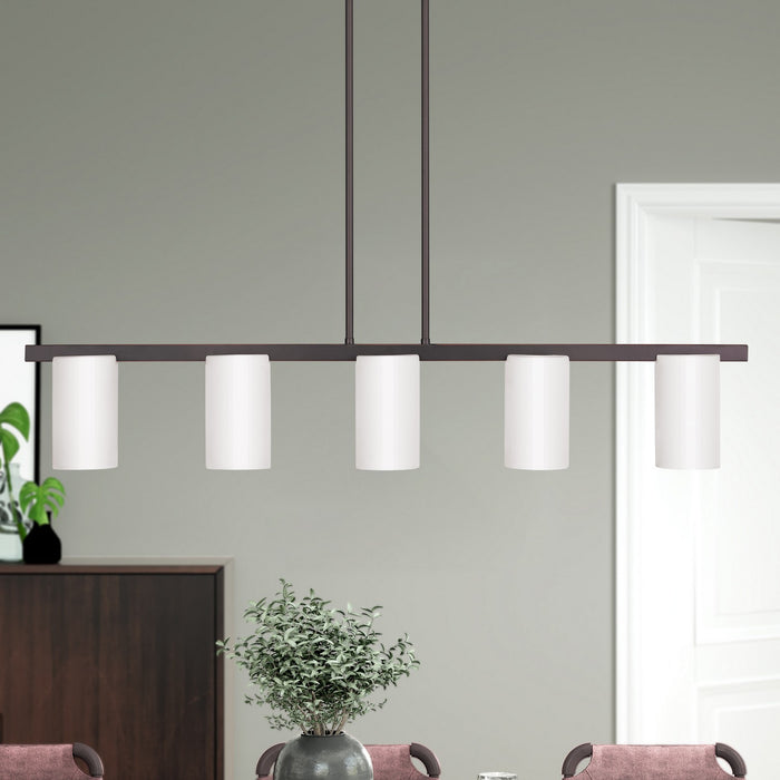 Livex Lighting - 1327-67 - Five Light Chandelier - Astoria - Olde Bronze