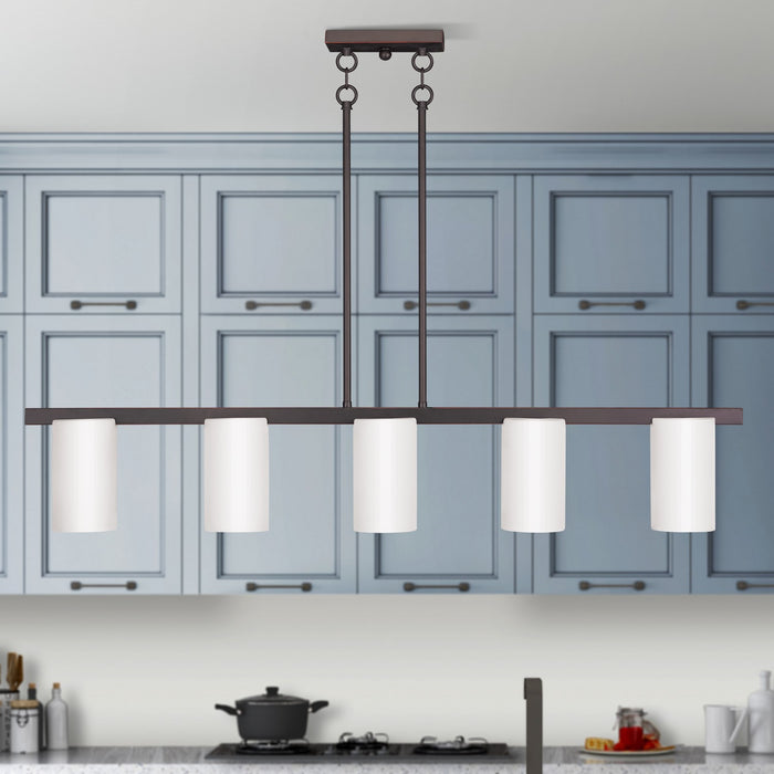 Livex Lighting - 1327-67 - Five Light Chandelier - Astoria - Olde Bronze