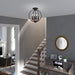 Livex Lighting - 4664-07 - Four Light Mini Chandelier/Ceiling Mount - Milania - Bronze