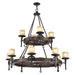 Livex Lighting - 4869-67 - 12 Light Chandelier - Cape May - Hand Applied Olde Bronze