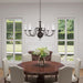 Livex Lighting - 5007-07 - Eight Light Chandelier - Williamsburgh - Bronze