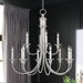 Livex Lighting - 5149-91 - 12 Light Chandelier - Cranford - Brushed Nickel