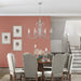Livex Lighting - 5168-91 - Eight Light Chandelier - Caldwell - Brushed Nickel