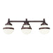 Livex Lighting - 5713-67 - Three Light Bath Vanity - Oldwick - Hand Applied Olde Bronze