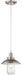 Minka-Lavery - 4130-84 - One Light Mini Pendant - Downtown Edison - Brushed Nickel
