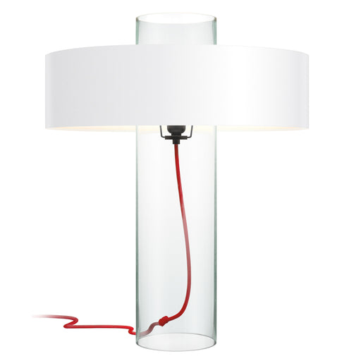 Sonneman - 4755.87W - One Light Table Lamp - Level - Clear Glass