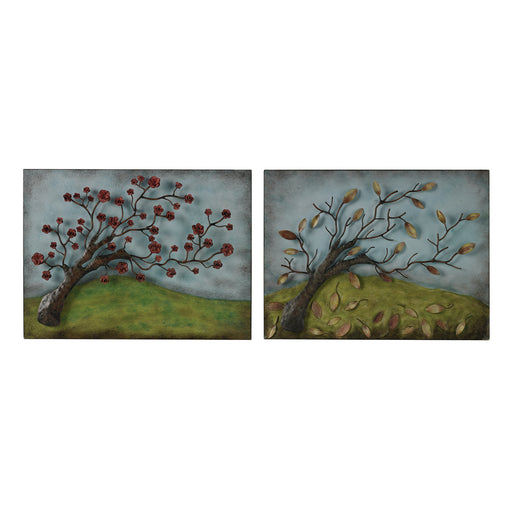 Autumn And Spring Wall Decor