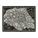 ELK Home - 51-10117 - Wall Decor - City Map - Black