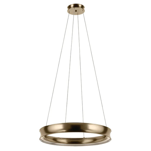 Larousse LED Chandelier Champagne Bronze