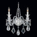 Schonbek - 5502CL - Two Light Wall Sconce - Hamilton Rock Crystal - Silver