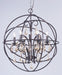 Maxim - 25144OI - Six Light Pendant - Orbit - Oil Rubbed Bronze