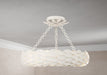 Broche LED Chandelier-Mini Chandeliers-Crystorama-Lighting Design Store