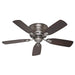 Hunter - 51060 - 42 InchesCeiling Fan - Low Profile - Antique Pewter