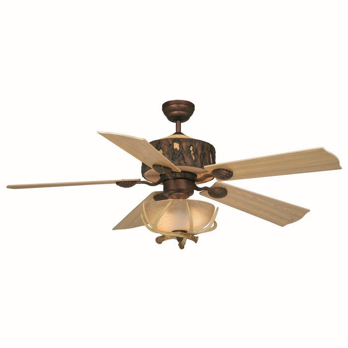 Vaxcel - FN52265WP - 52 Inch Ceiling Fan - Log Cabin - Weathered Patina