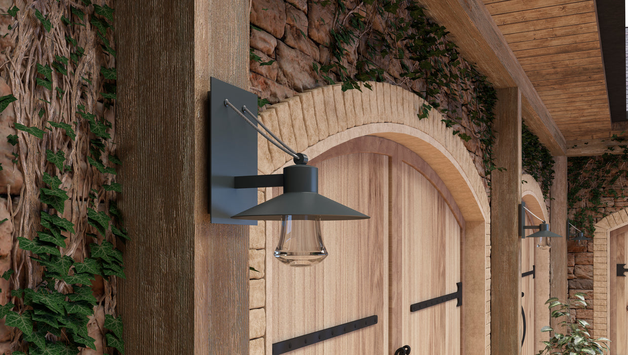 Civic LED Outdoor Wall Sconce-Exterior-Maxim-Lighting Design Store