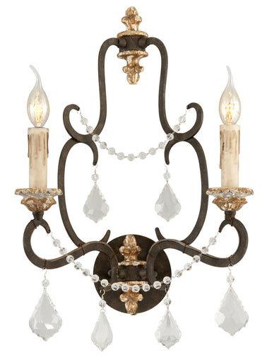 Bordeaux Two Light Wall Sconce