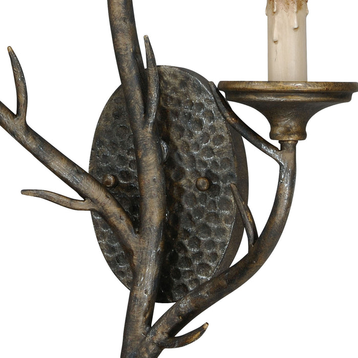 Vaxcel - W0075 - Two Light Wall Sconce - Monterey - Autumn Patina