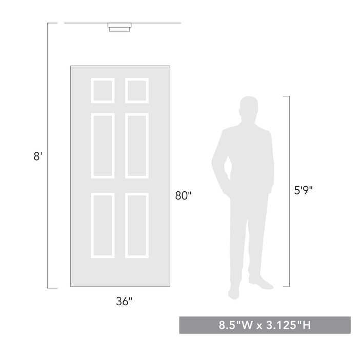 Golden - 1270-09 CH - One Light Flush Mount - Morgon - Chrome