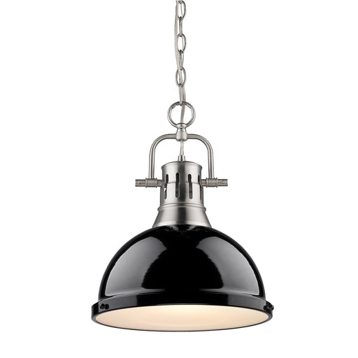 Duncan One Light Pendant Pewter