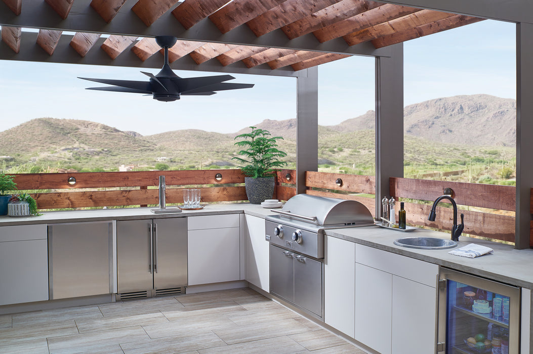 Kichler - 310112DBK - 54 Inch Ceiling Fan - Lehr Ii - Distressed Black