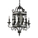 ELK Home - 19103/4 - Four Light Chandelier - Mariana - Silver