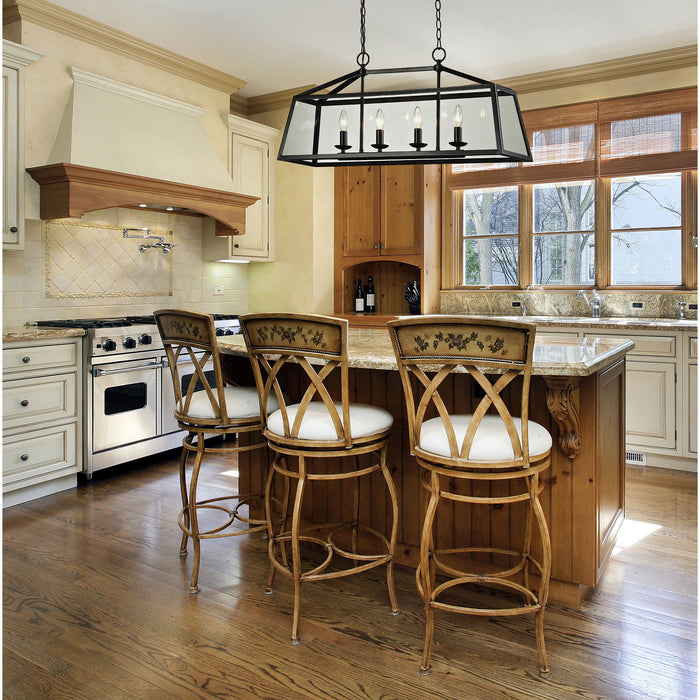 ELK Home - 31508/4 - Four Light Chandelier - Alanna - Oil Rubbed Bronze