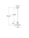 ELK Home - 55021/1 - One Light Mini Pendant - Newberry - Satin Nickel