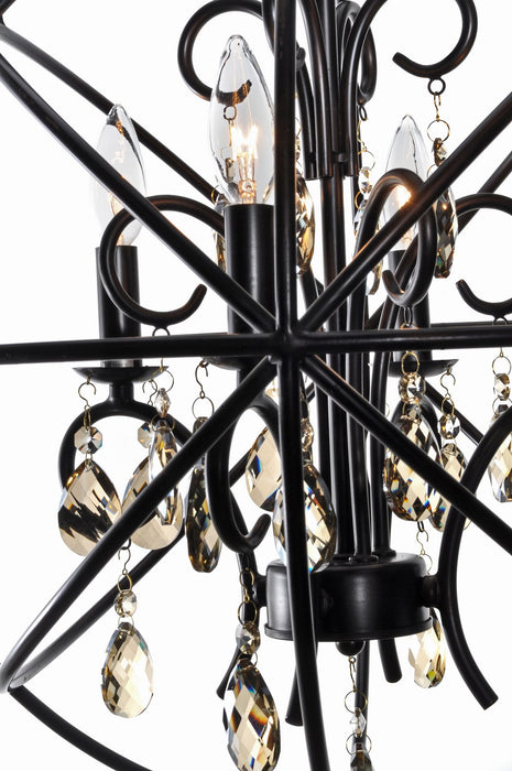 Maxim - 25142OI - Four Light Pendant - Orbit - Oil Rubbed Bronze