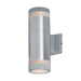 Maxim - 6112AL - Two Light Outdoor Wall Lantern - Lightray - Brushed Aluminum
