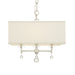 Crystorama - 8105-PN - Four Light Chandelier - Paxton - Polished Nickel