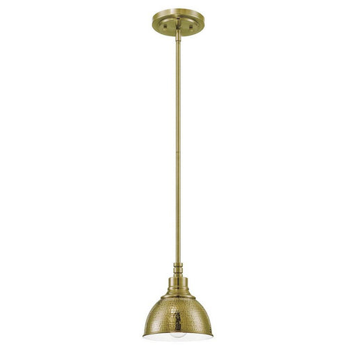 Craftmade - 35991-LB - One Light Mini Pendant - Timarron - Legacy Brass