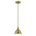 Craftmade - 35991-LB - One Light Mini Pendant - Timarron - Legacy Brass