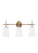 Generation Lighting - 4440403-848 - Three Light Wall / Bath - Driscoll - Satin Brass