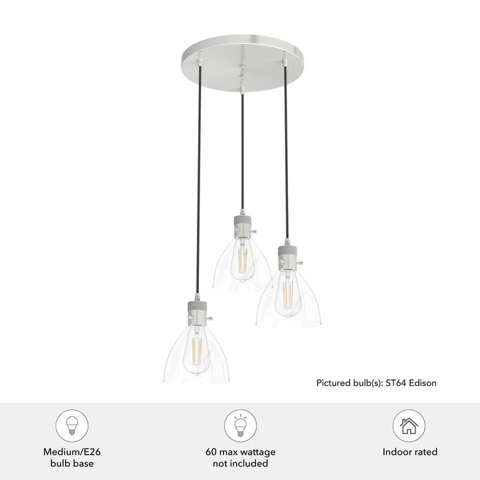 Van Nuys Cluster-Mini Pendants-Hunter-Lighting Design Store