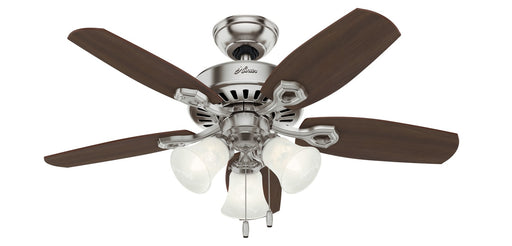 Hunter - 52106 - 42 InchesCeiling Fan - Builder - Brushed Nickel