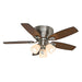 Casablanca - 53187 - 44 Inch Ceiling Fan - Durant - Brushed Nickel