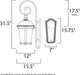 LED Outdoor Wall Sconce-Exterior-Maxim-Lighting Design Store