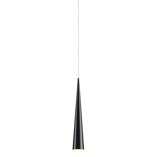 Sonneman - 2380.25 - LED Pendant - Micro Cone - Satin Black