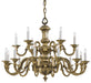 Metropolitan - N700218 - 18 Light Chandelier - Metropolitan Family - Classic Brass