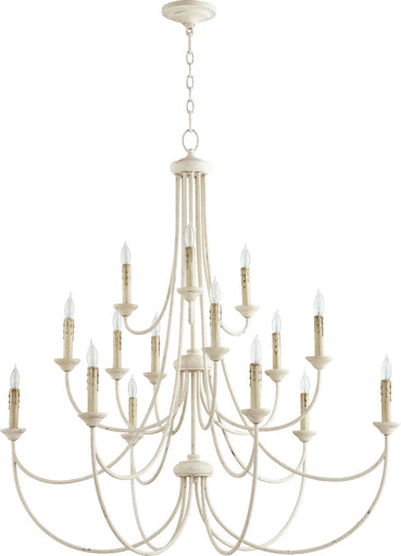 Brooks 15 Light Chandelier Persian White