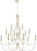 Quorum - 6250-15-70 - 15 Light Chandelier - Brooks - Persian White