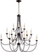 Quorum - 6250-15-86 - 15 Light Chandelier - Brooks - Oiled Bronze