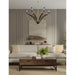 Miller Nine Light Chandelier-Mid. Chandeliers-Minka-Lavery-Lighting Design Store