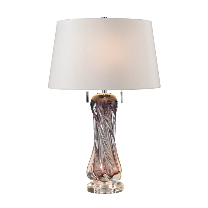 ELK Home - D2663W - Two Light Table Lamp - Vergato - Purple