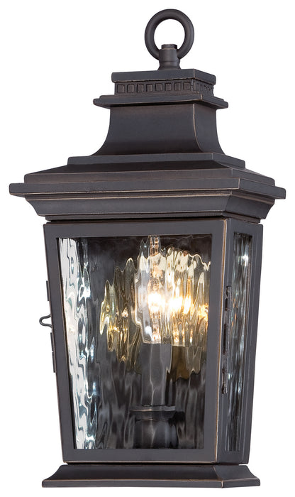 Minka-Lavery - 73001-143C - One Light Pocket Lantern - Vista Montaire - Oil Rubbed Bronze W/ Gold Highlights