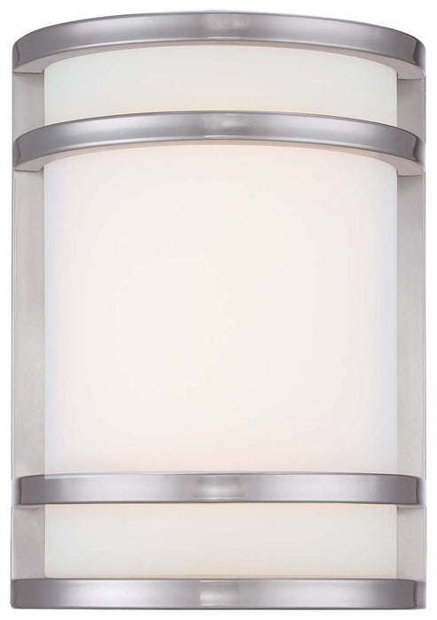 Minka-Lavery - 9801-144-L - LED Outdoor Pocket Lantern - Bay View - Brushed Stainless Steel